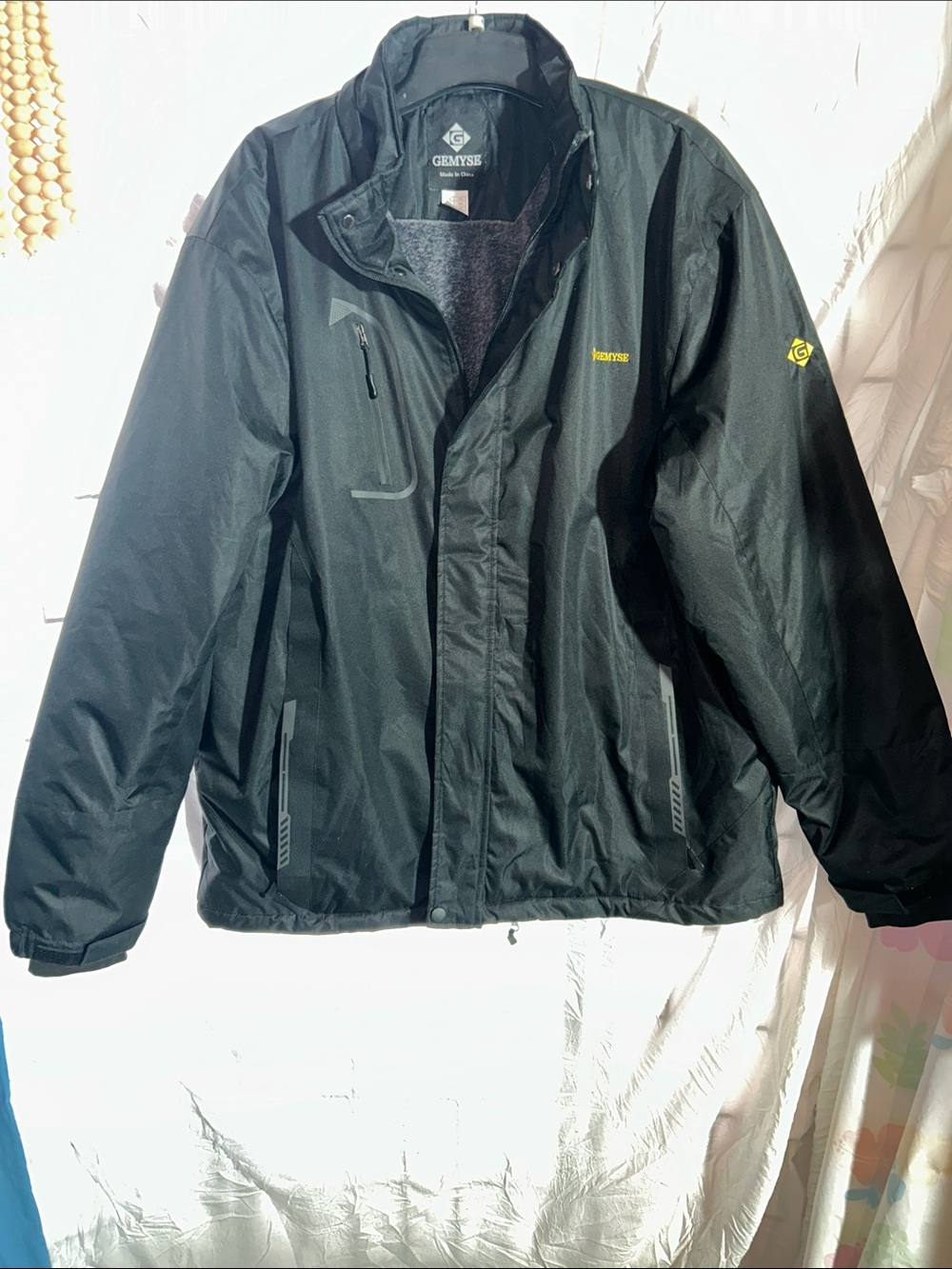 Men's Black Performance Waterproof Jacket NWOT. Never worn Size 2X